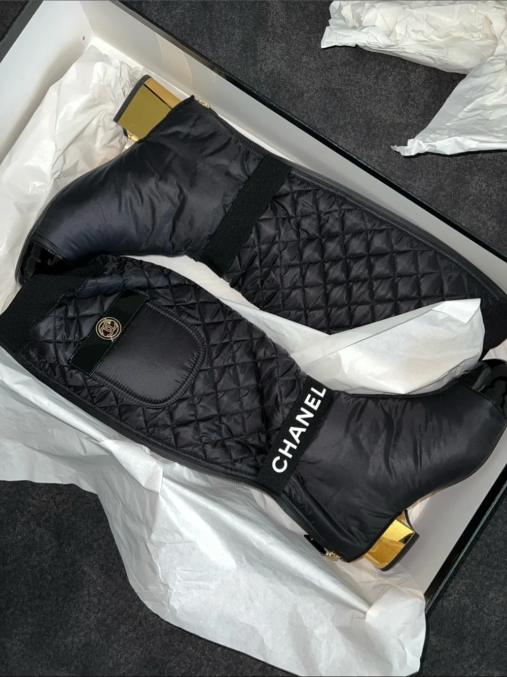 Chanel 2 in 1 Boot  - 37.5